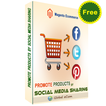 Promote Products by Social media sharing - Magento Extension